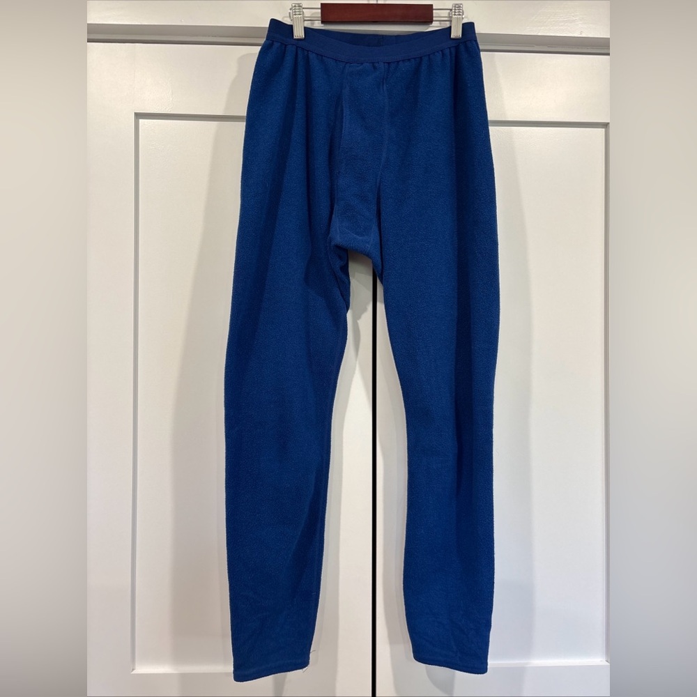 Patagonia Capilene Fleece Pants Men's Base Layer Thermal Blue M